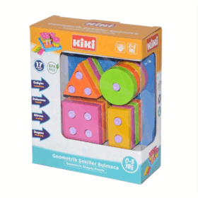 Kiki Geometrik Şekiller Bulmaca AE-1410