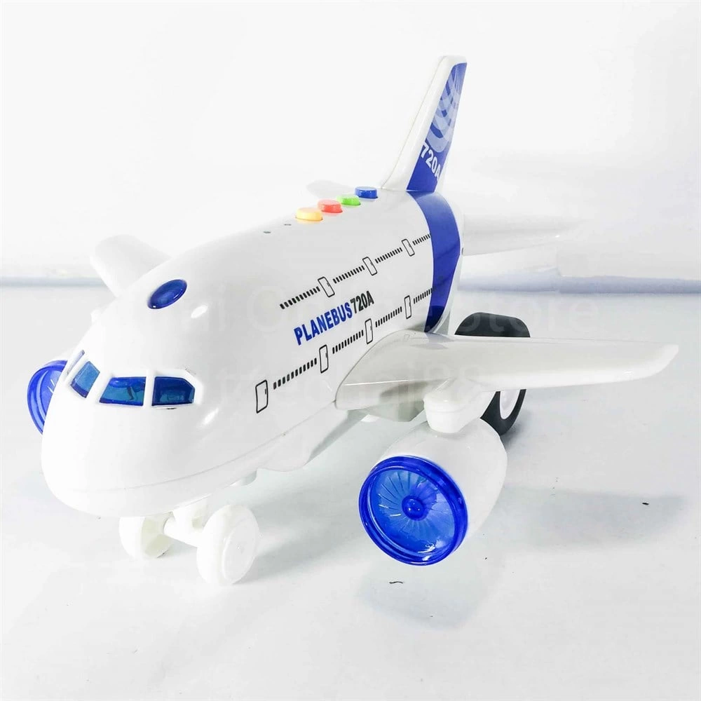 Çocuk Kızılkaya Oyuncak Büyük Boy Sesli Işıklı Yolcu Uçağı KZL-WY720A - Görsel 2