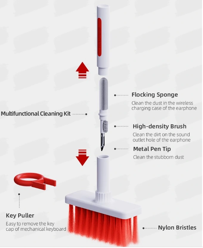 Eğitici Oyuncak Klavye ve Kulaklık Temizleme Seti - Görsel 2