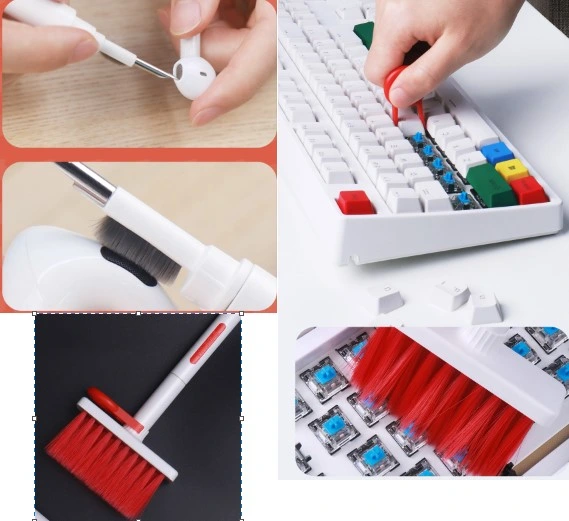 Eğitici Oyuncak Klavye ve Kulaklık Temizleme Seti - Görsel 3