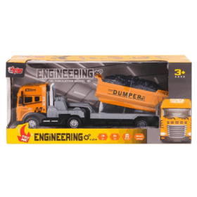 Çocuk KLX800-241-42-43-44 Işıklı Müzikli İnşaat Tırı 1:24 -Vardem Oyuncak