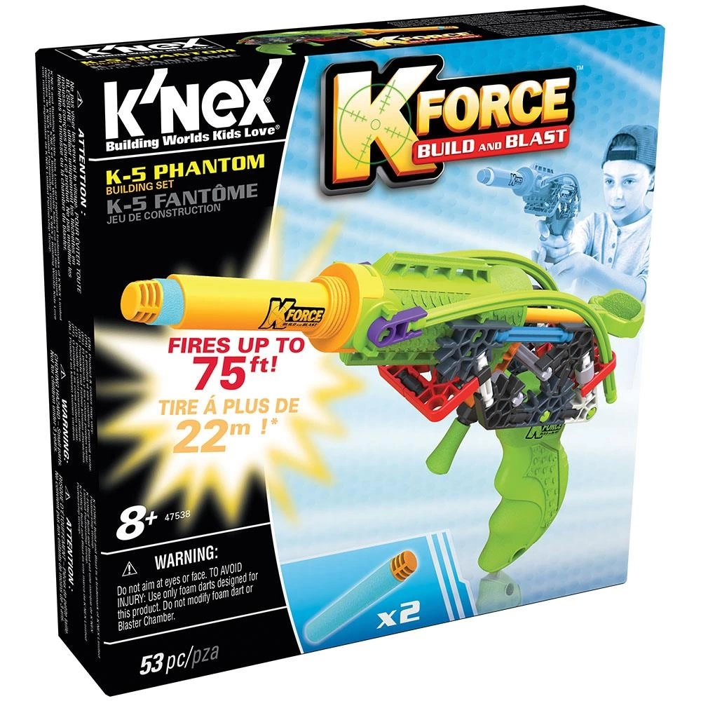 K’Nex K-Force K-5 Phantom Yapı Seti Knex 47538 - Görsel 4