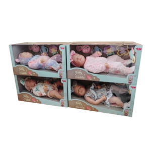 Eğitici Çocuk KNG-901-3 5 -02 1 4 KUT 43 CM GERÇEKCİ BEBEK VE