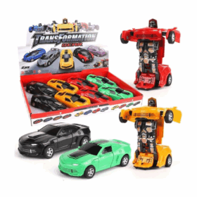 Transforming Gear Robot Araba - Hareketli ve Eğlenceli