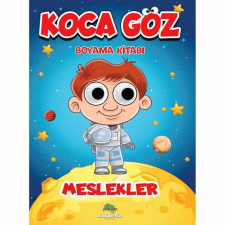 Çocuk Koca Göz Meslekler Boyama Kitabı