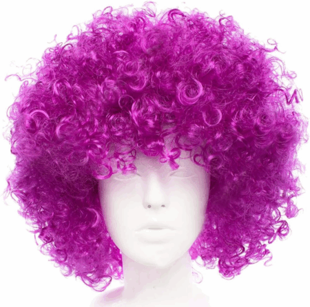 Eğitici Oyuncak  Violet Afro Bonus Saç Peruk Eğlenceli ve Yaratıcı