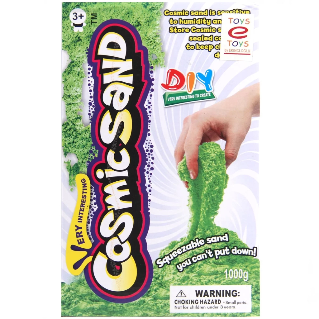 Çocuk Kozmik Aksesuarlı Oyun Kumu 1000 Gr. - Görsel 4