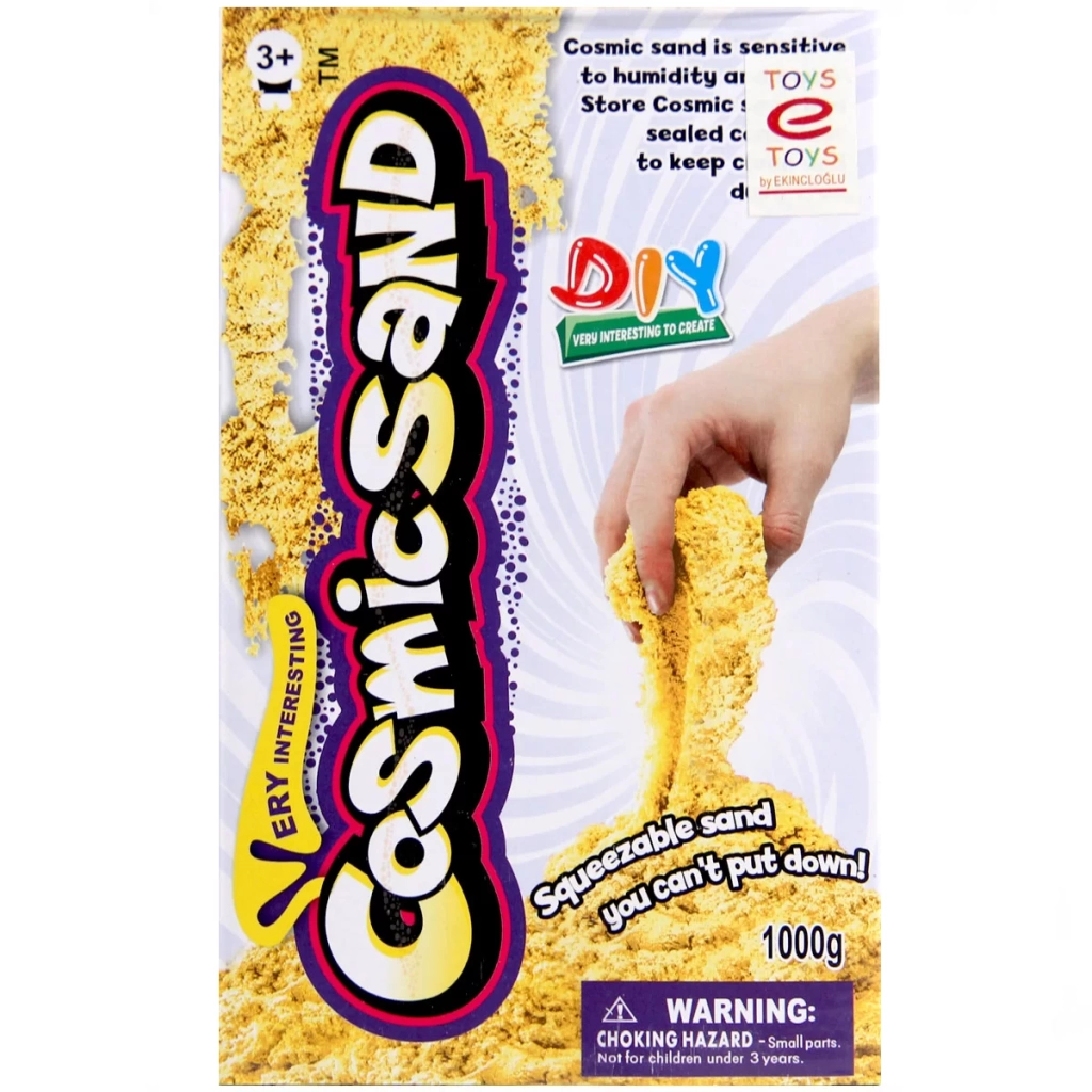 Çocuk Kozmik Aksesuarlı Oyun Kumu 1000 Gr. - Görsel 5
