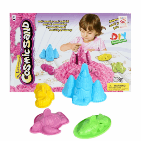 Çocuk Kozmik Oyun Kumu Seti 500 Gr.