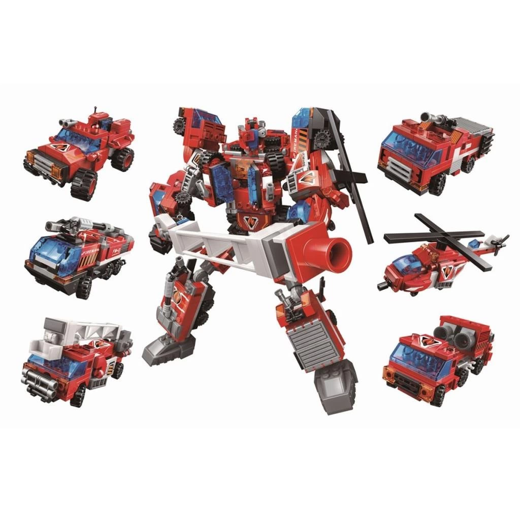 Koleksiyon Blok Araç Seti Eğitici Oyuncak Çocuklar İçin Yaratıcı Oyun - Görsel 2