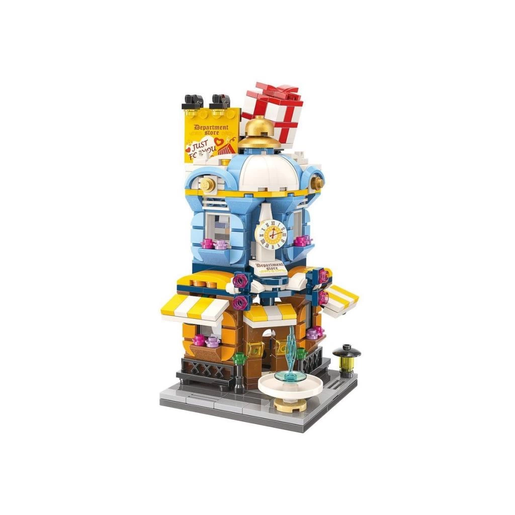 City Corner Department Store Blok Seti 389 Parça Çocuklar İçin Eğitici Oyun Seti - Görsel 2