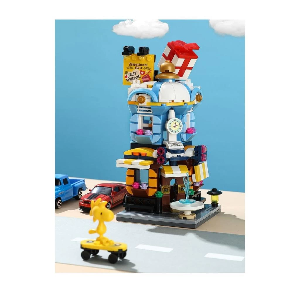 City Corner Department Store Blok Seti 389 Parça Çocuklar İçin Eğitici Oyun Seti - Görsel 3