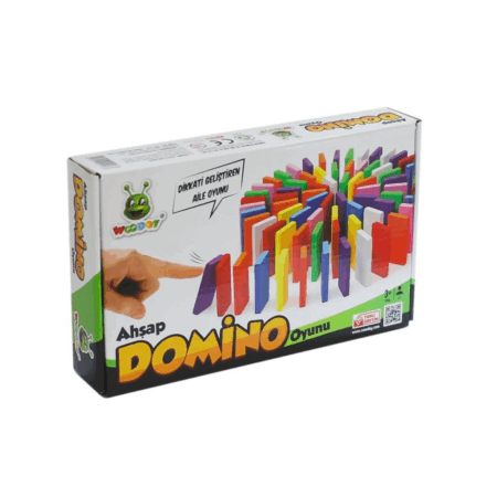 KR116 Ahşap Domino Oyunu -Karsan Oyuncak
