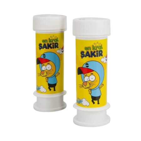 Eğitici Çocuk  Oyuncak  Kral Şakir 2'li Köpük Baloncuk