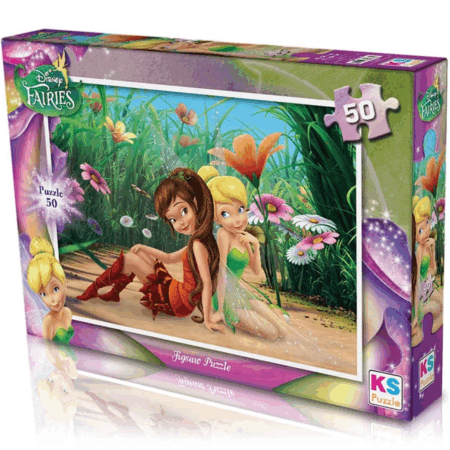 Çocuk KS Fairies 50 Parça Puzzle