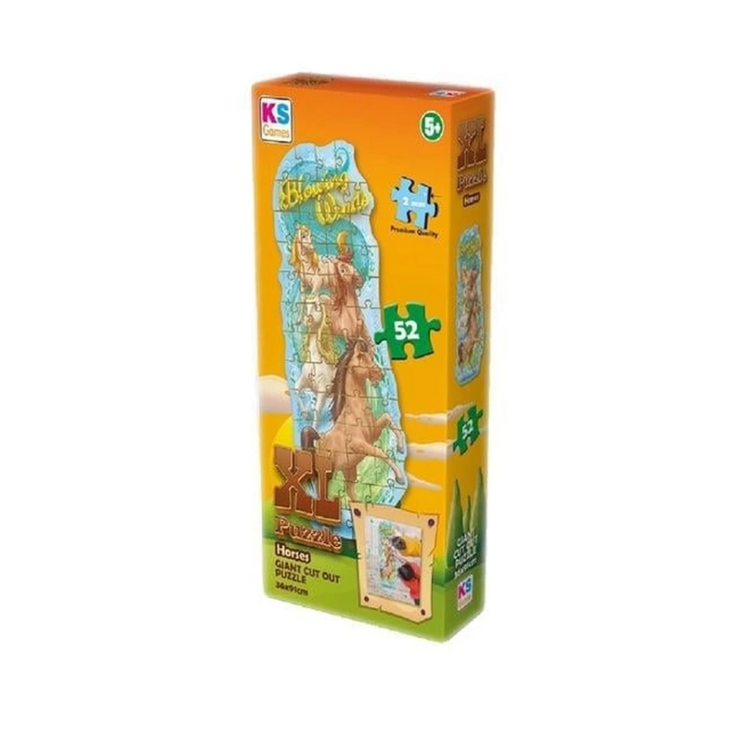 Eğitici Oyuncak Ks Games Horses XL Puzzle