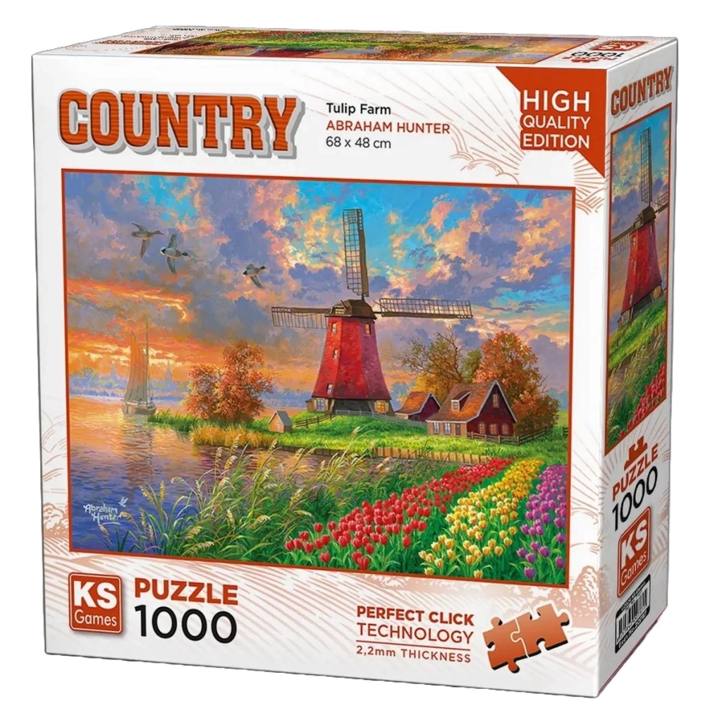 Çocuk KS Games Tulip Farm Puzzle 1000 Parça 20787