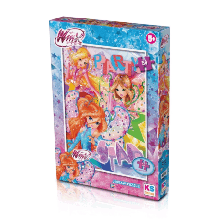 Çocuk KS Games Winx 50 Parça Puzzle