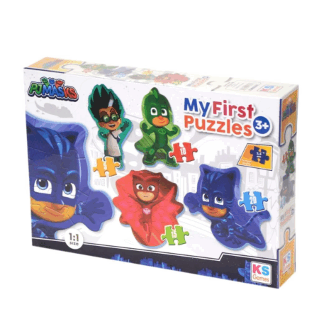 Çocuk KS Pjmasks Benim İlk Yapbozum 4'ü Bir Arada