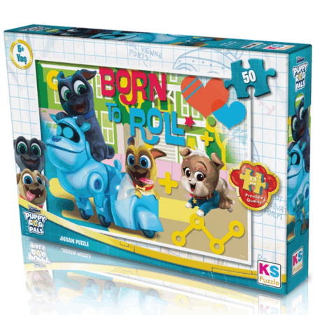 Çocuk KS Puppy Dog Pals 50 Parça Puzzle
