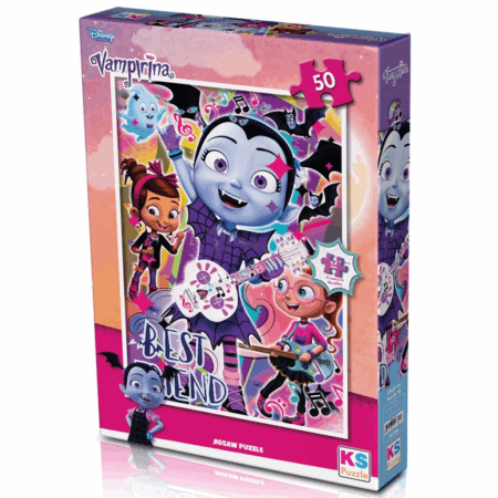 Çocuk KS Vampirina 50 Parça Puzzle
