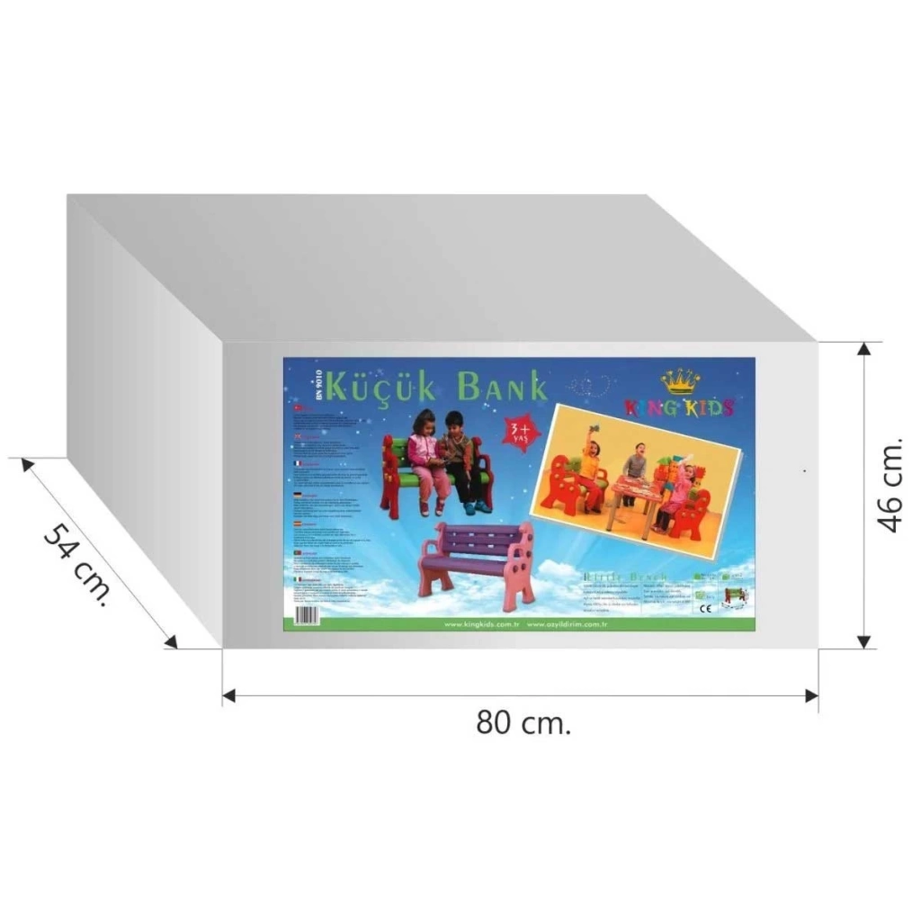 Pembe Lila Bank ile Çocuklara Oturma Düzeni ve Sakin Aktivite Ortamı Sunun - Görsel 3