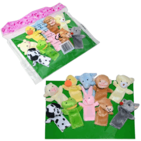 KZL-702632 Kızılkaya,  Hayvan Parmak Kukla 10'lu