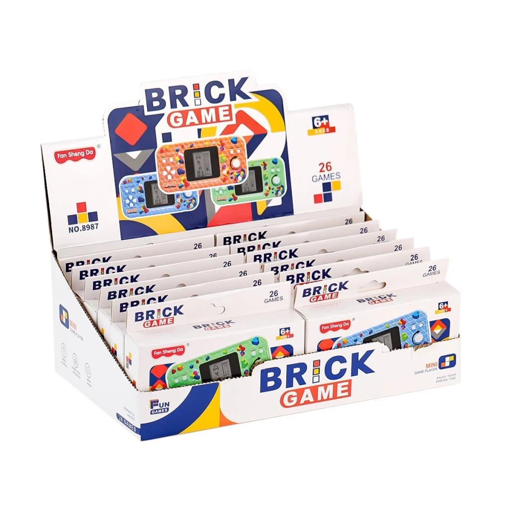 Eğitici Çocuk Gelişim KZL-8987 Tetris Mini Game Konsol - Görsel 5