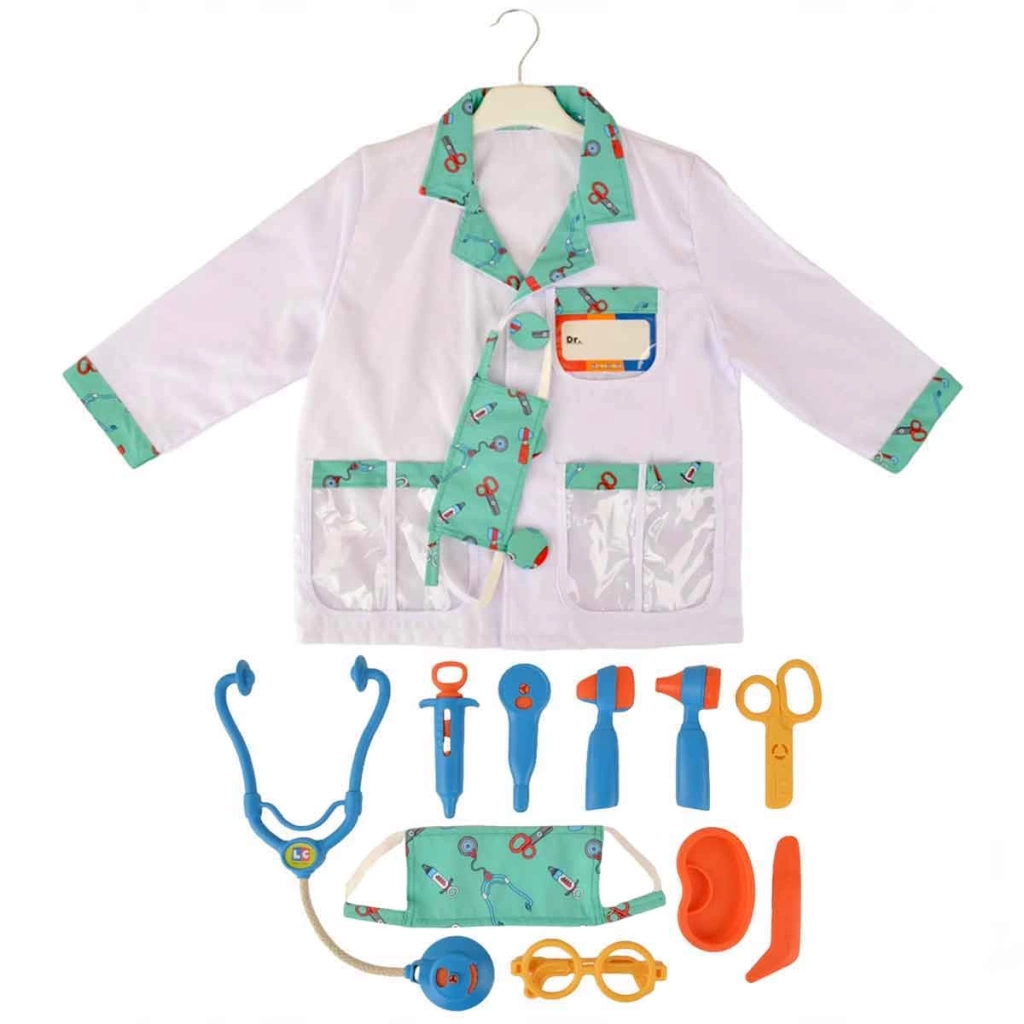 Çocuk LC Doktor Seti ve Çocuk Kostümü - Görsel 3