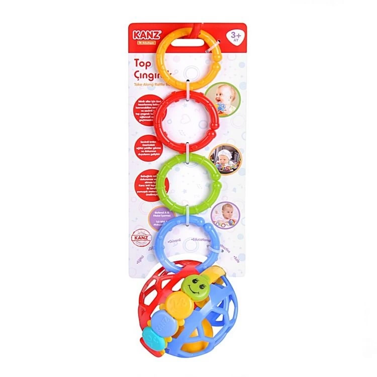 Çocuk LC Halkalı Top Çıngırak - Görsel 2