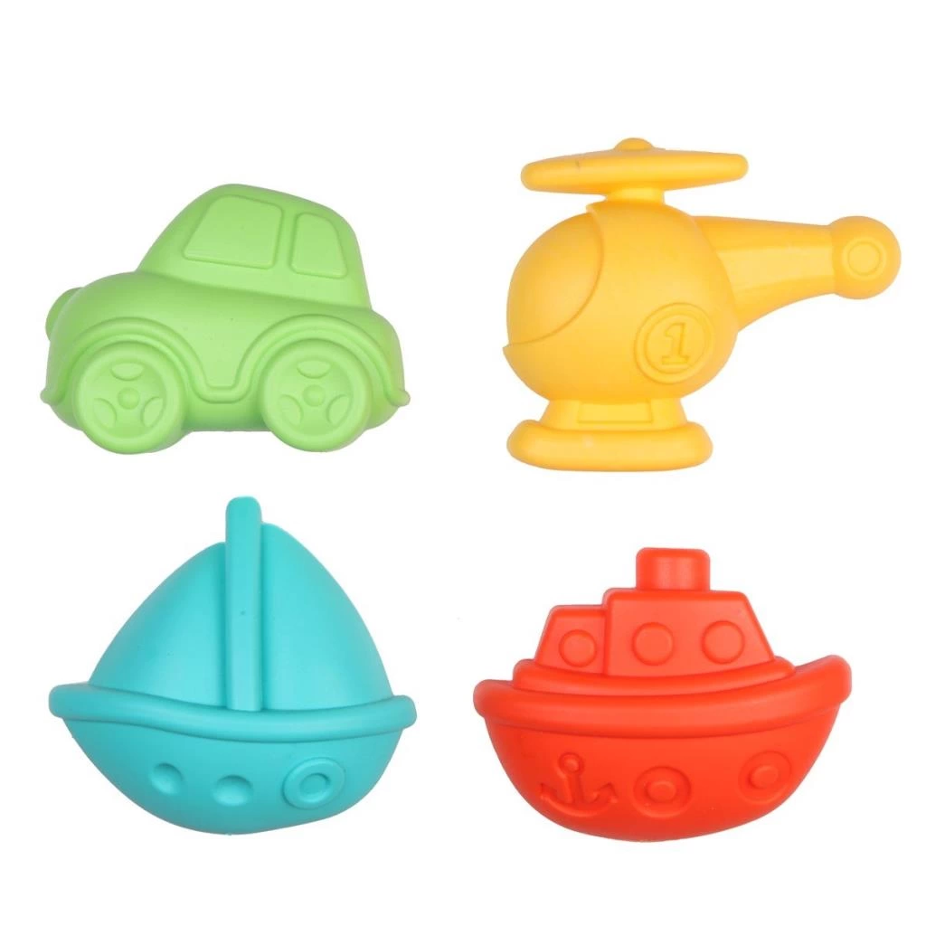 Çocuk LC Lets Be Child Taşıtlar 4'lü Kum Kalıbı - Görsel 3