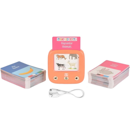 Çocuk LC Öğretici Türkçe İngilizce Konuşan Flash Kartlar 31050