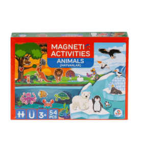 Eğitici Oyuncak  Manyetik Aktivite Hayvanlar Eğitici Puzzle ve Aktivite