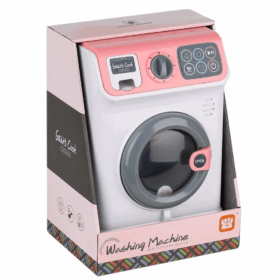 Pilli Dokunmatik Çamaşır Makinesi Seti, Çocuklar İçin Eğitici Oyun Seti