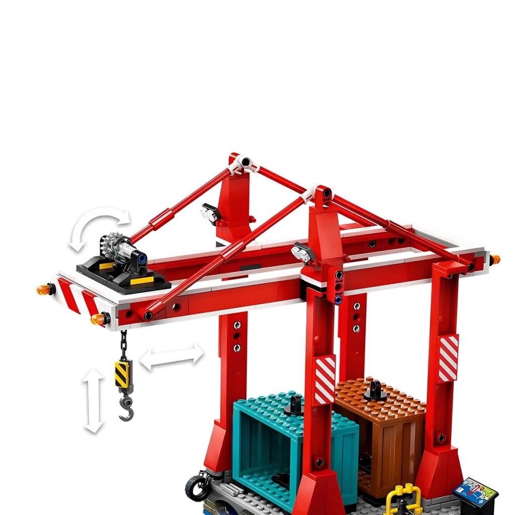 Çocuk City Yük Gemili Liman 60422 - Görsel 2