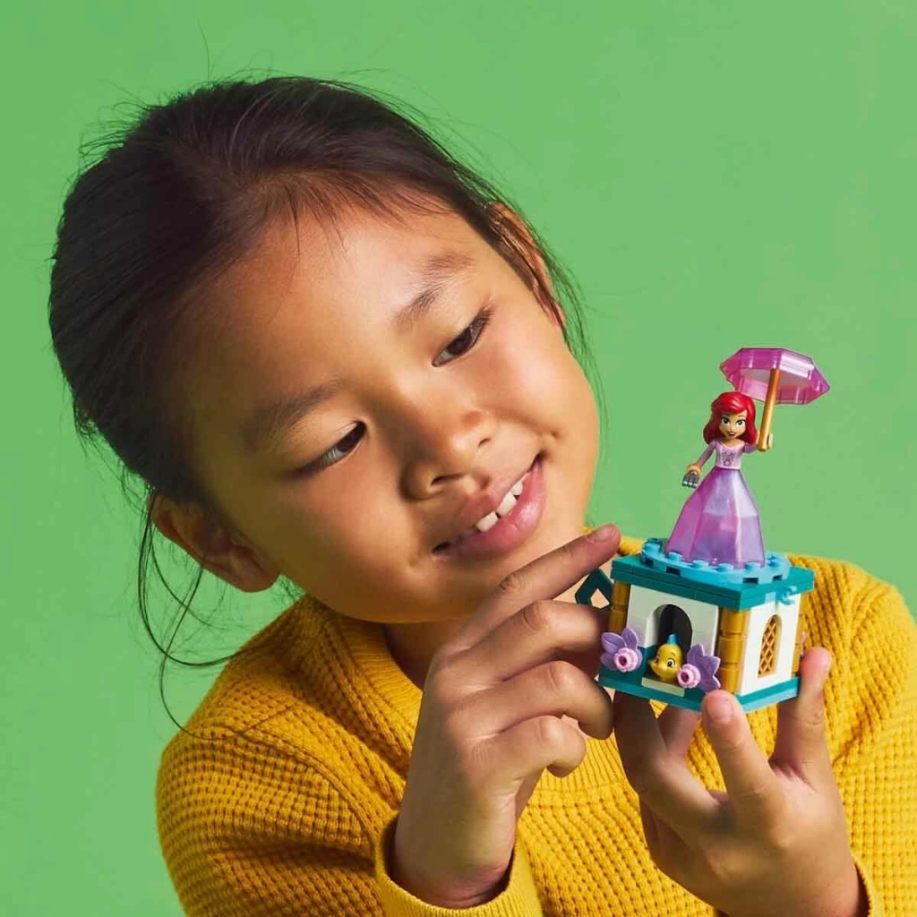 Çocuk Disney Princess Dönen Ariel 43259 - Görsel 5