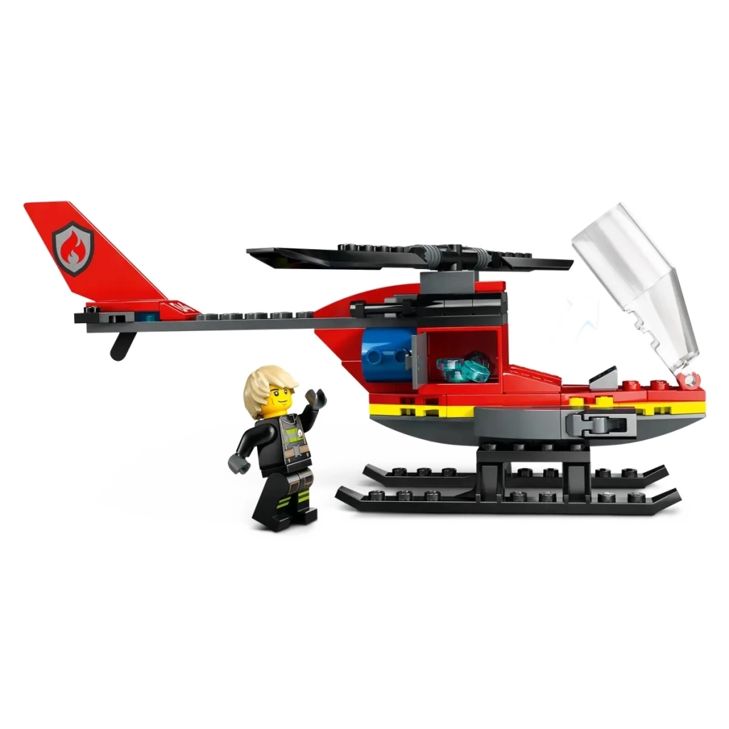 Çocuk Fire Rescue Helicopter 60411 - Görsel 4