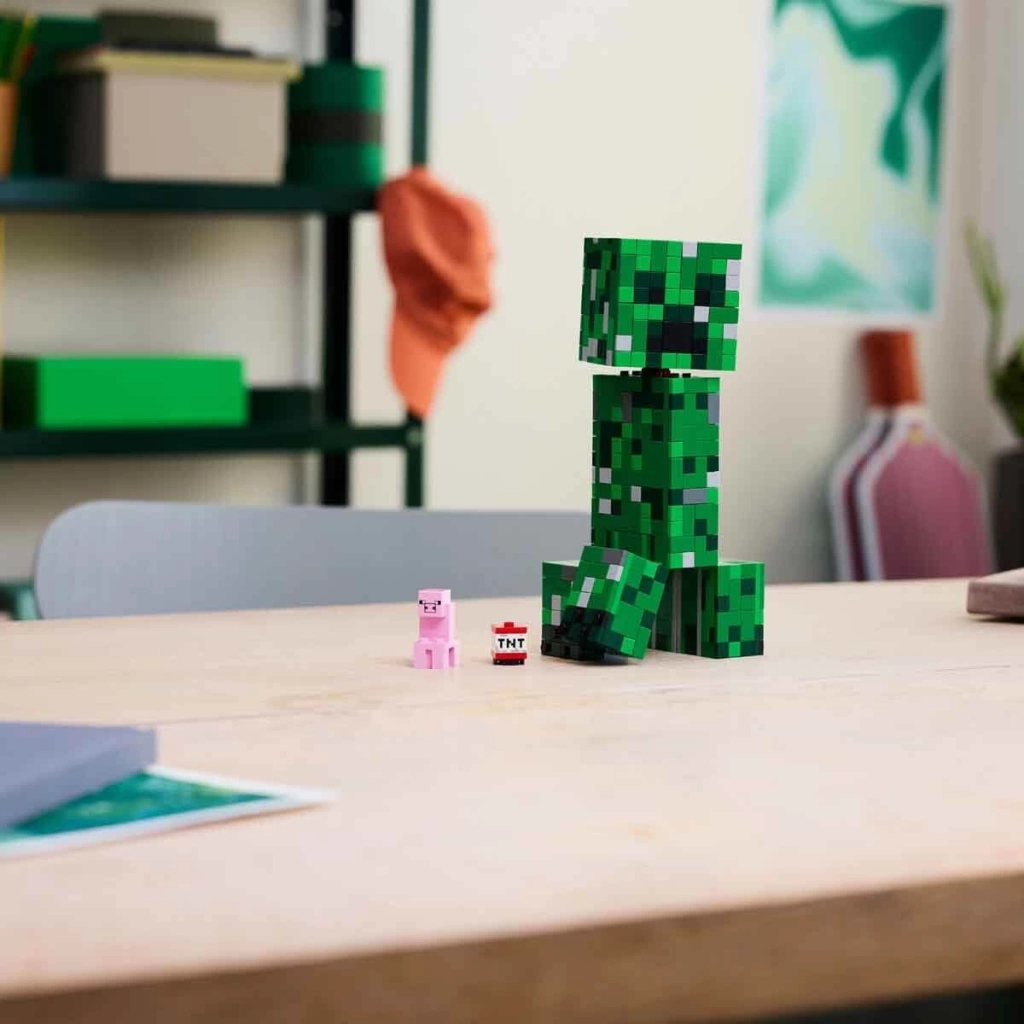 Çocuk Eğitici Oyuncak Minecraft Creeper 21276 - Görsel 2