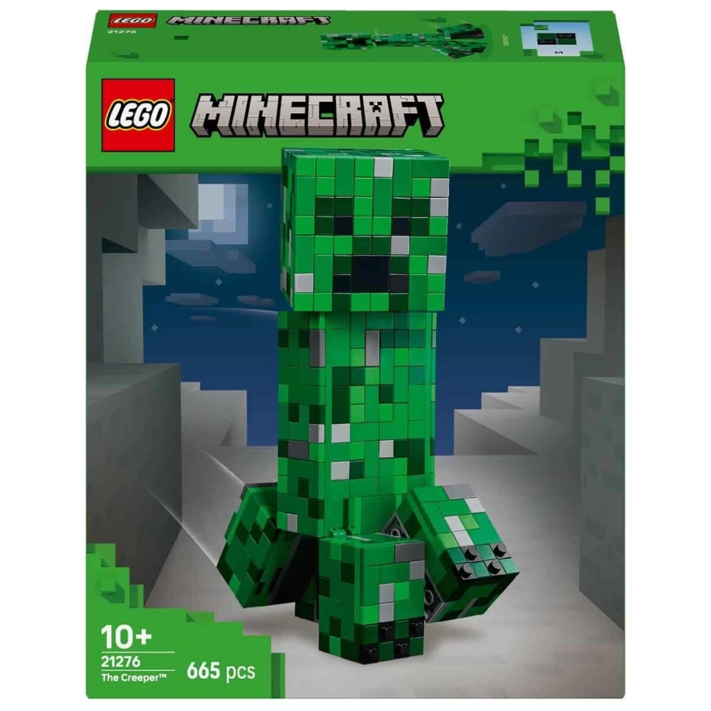 Çocuk Eğitici Oyuncak Minecraft Creeper 21276 - Görsel 3