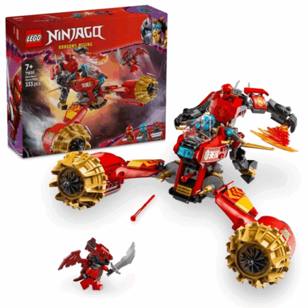 Çocuk Gelişim Ninja Becerilerini Geliştir!  NINJAGO Kai’nin Robot Fırtına Aracı