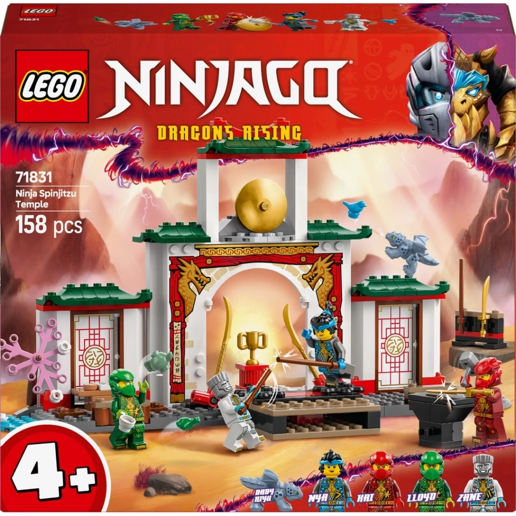 Çocuk NINJAGO Ninja Spinjitzu Tapınağı Oyun Seti – Efsanevi Dövüş Arenası - Görsel 2