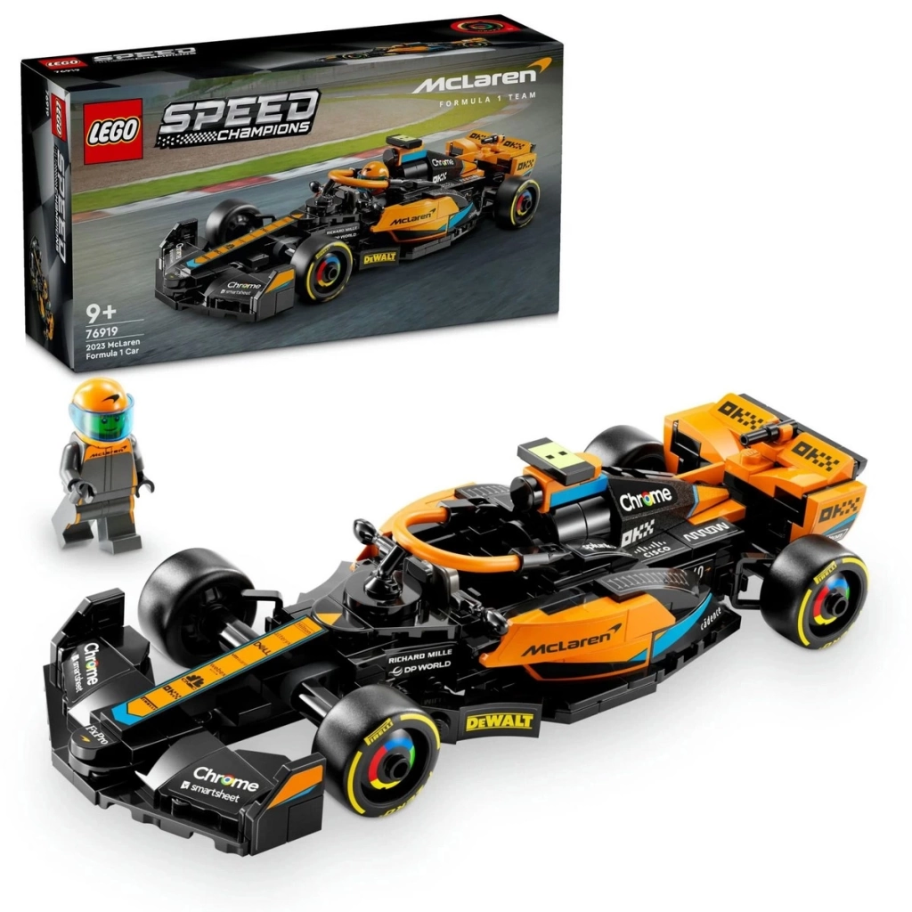 Çocuk Speed Champions 2023 McLaren Formula 1 Yarış Arabası 76919 - Görsel 3