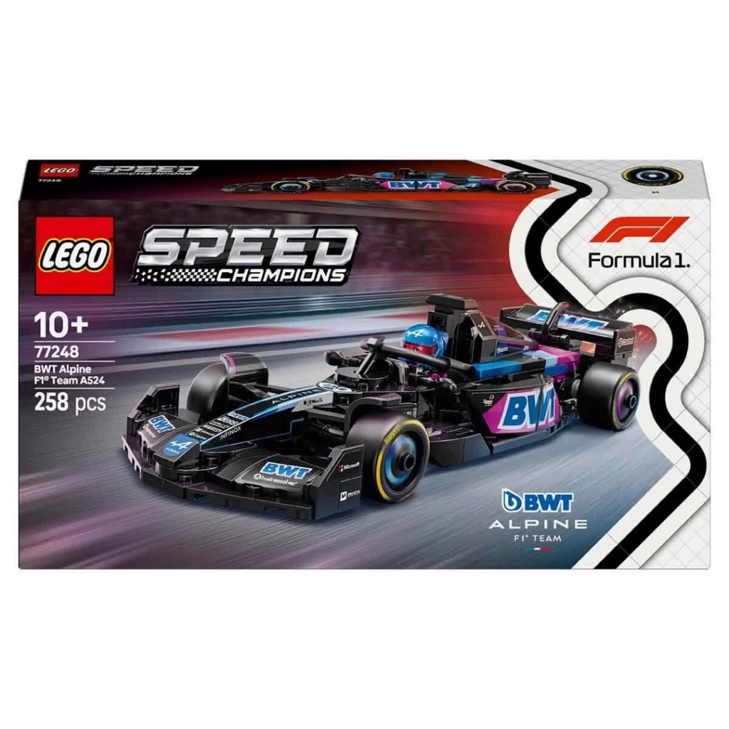 Eğitici Oyuncak Speed Champions BWT Alpine F1 Team A524 Yarış Arabası - Görsel 5