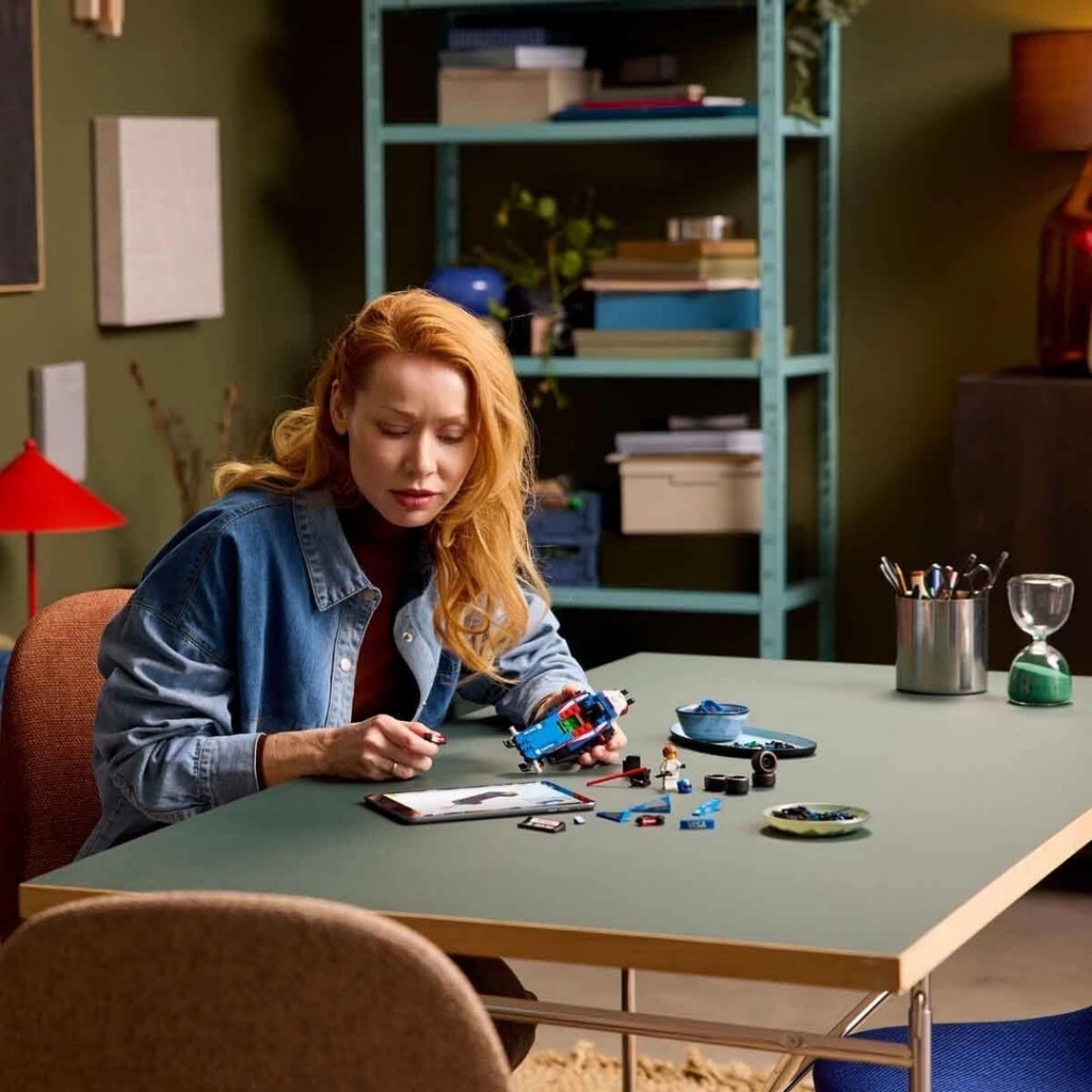 Parça Birleştirme ile El Becerisini Geliştiren Mini Yarış Arabası Seti - Görsel 3