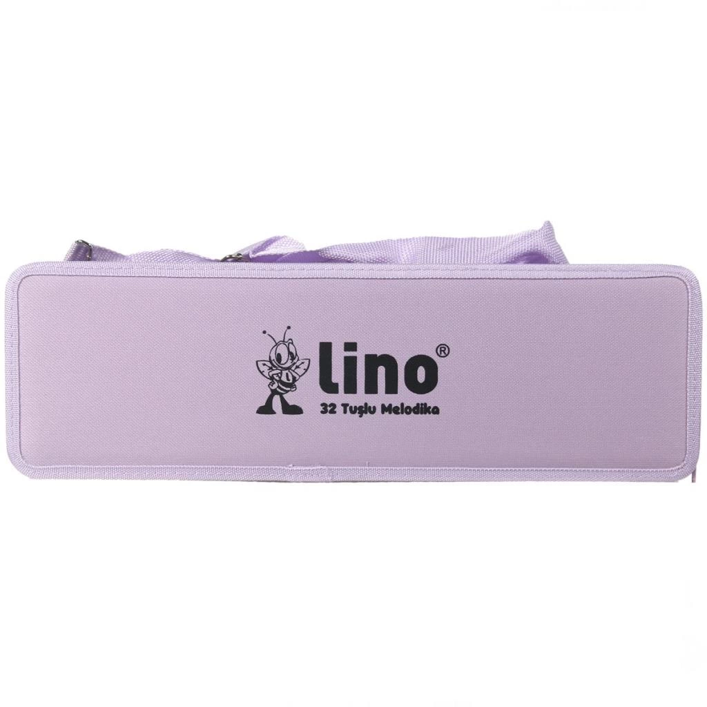 Lino 32 Tuşlu Özel Çantalı Melodika Pastel Mor - Görsel 3