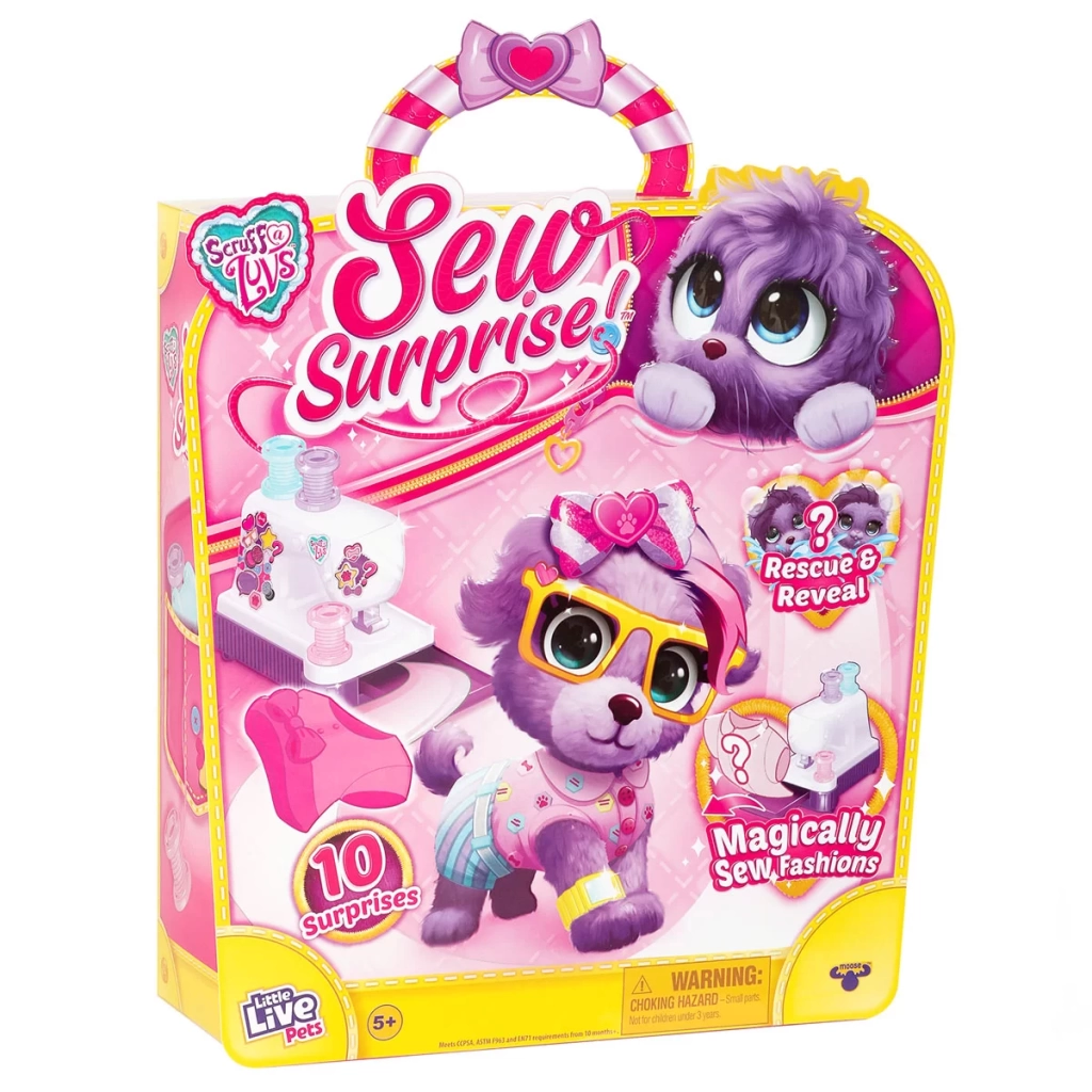 Çocuk Little Live Pets Scruff a Luvs Moda Oyun Seti - Görsel 3