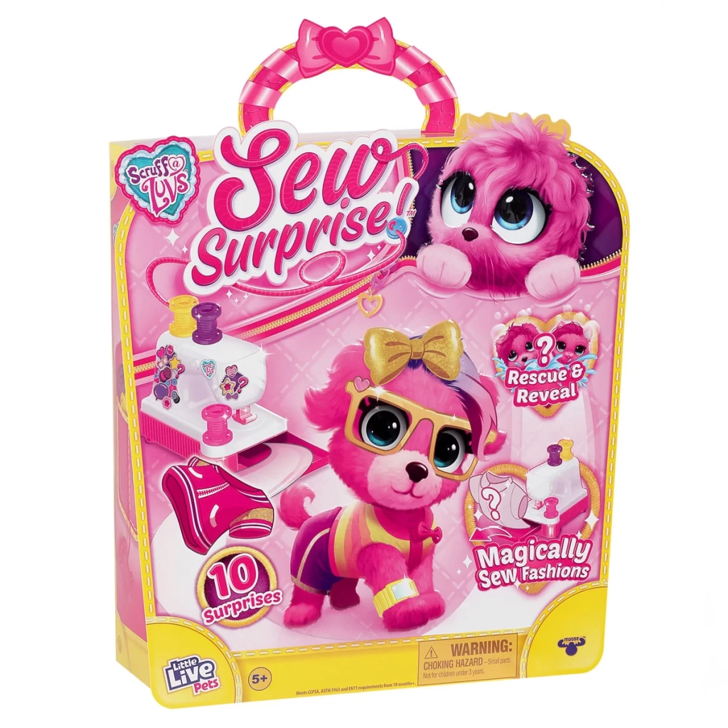 Çocuk Little Live Pets Scruff a Luvs Moda Oyun Seti - Görsel 4