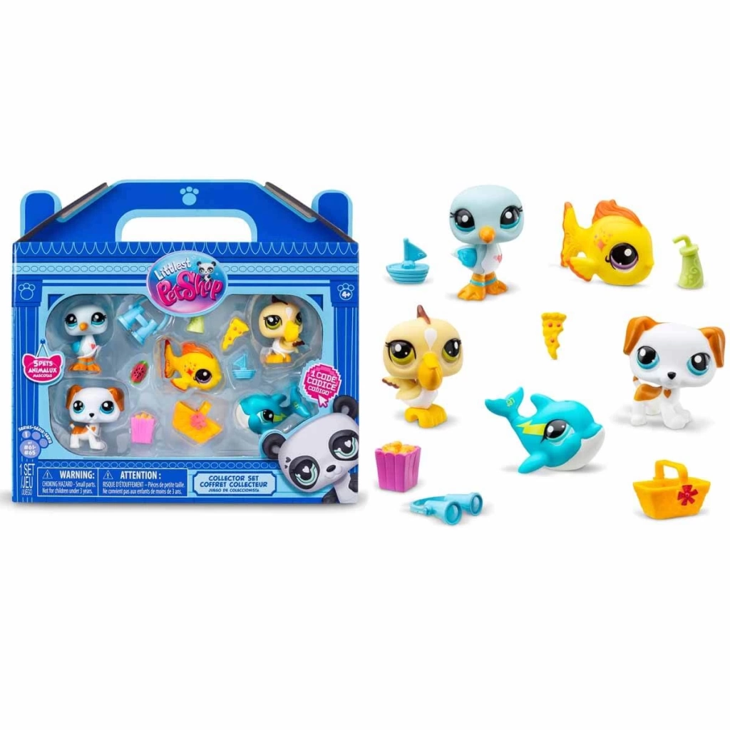 Çocuk Littlest Pet Shop Minişler 5'li Figür Seti S1 - Görsel 2