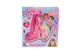 Eğitici Çocuk LMN212 AYAKKABILI KUTULU TEKLİ MAKYAJ SETİ