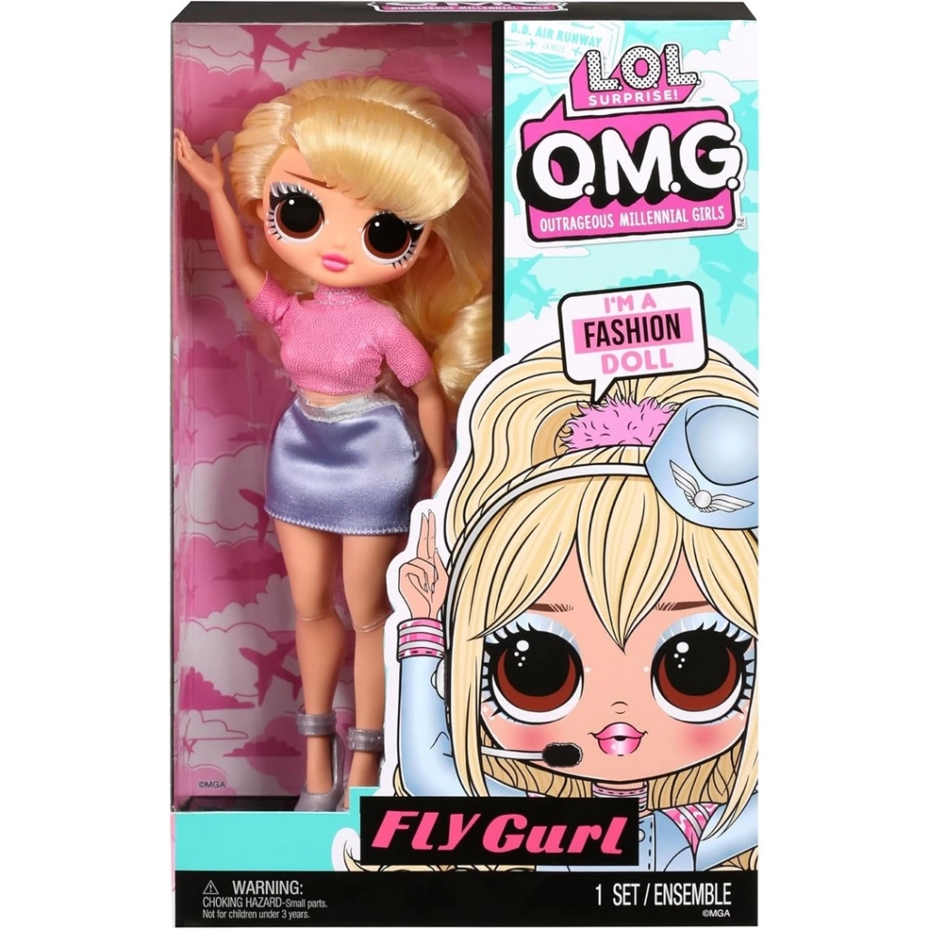 Eğitici Oyuncak L.O.L. Surprise! OMG Bebeği Fly Gurl - Görsel 3